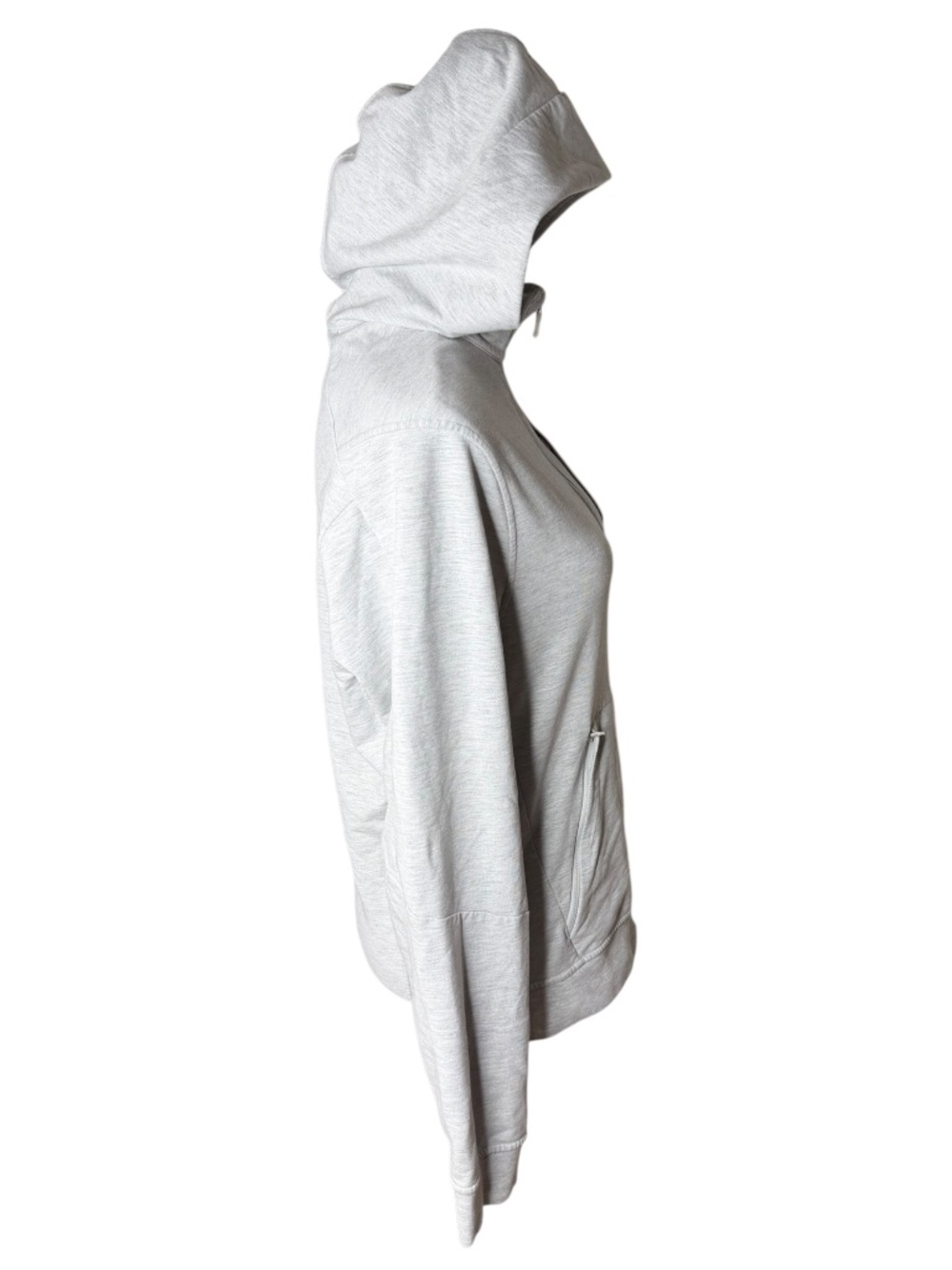 Lululemon City Sweat Full Zip Hoodie Men’s S Heathered Ultra Light Grey - Picture 12 of 15